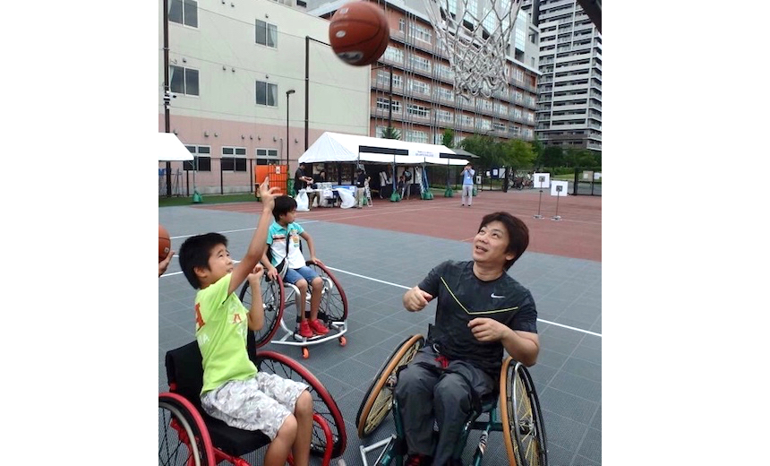 車椅子バスケットボール