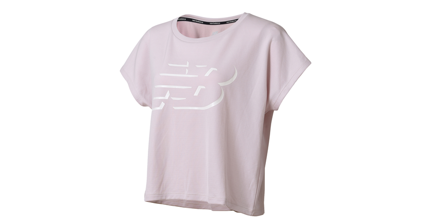 ダブルニットトレーニングルーズTシャツ　ニューバランス